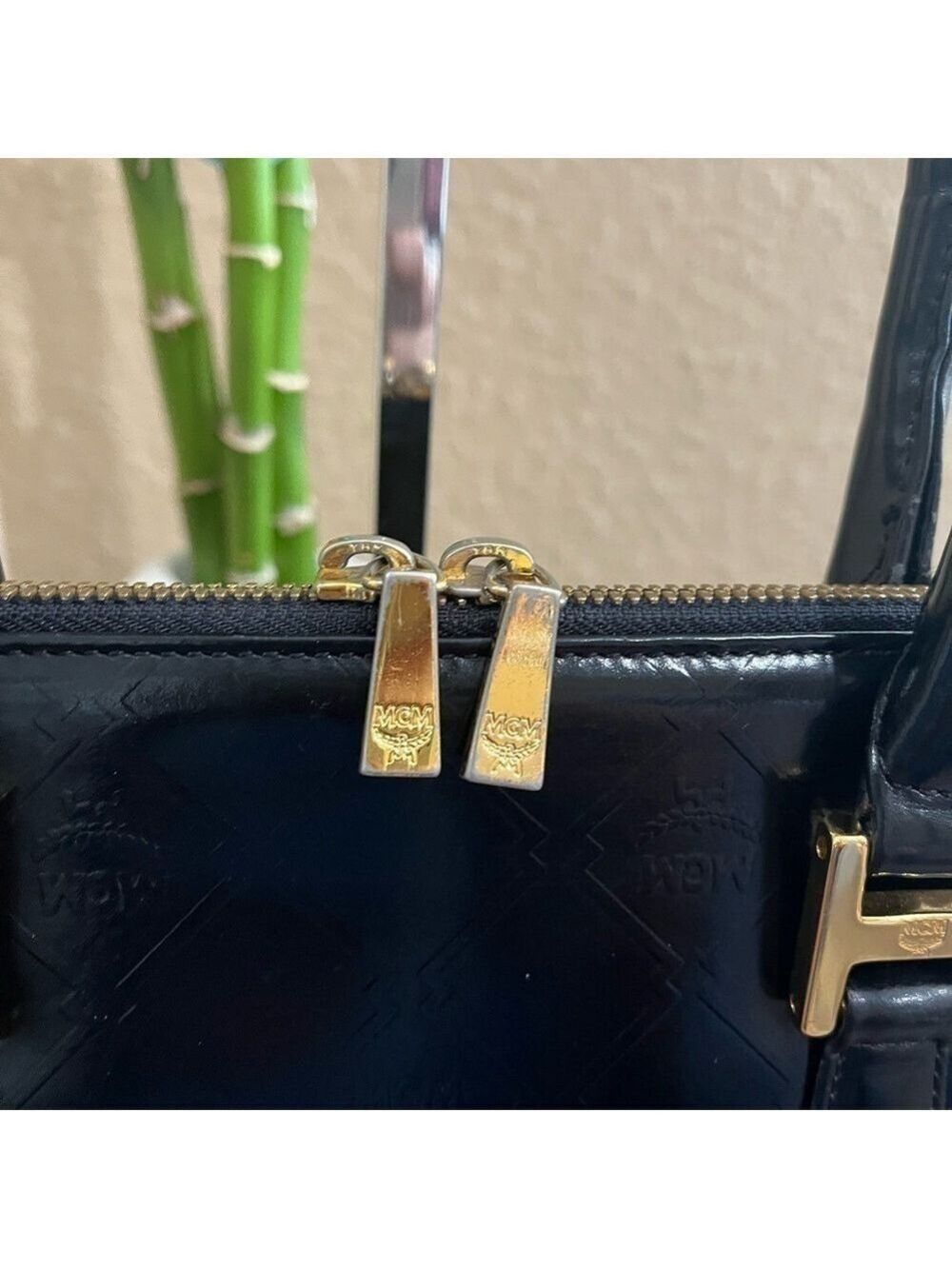 MCM BLACK HANDBAG - Picture 5 of 11